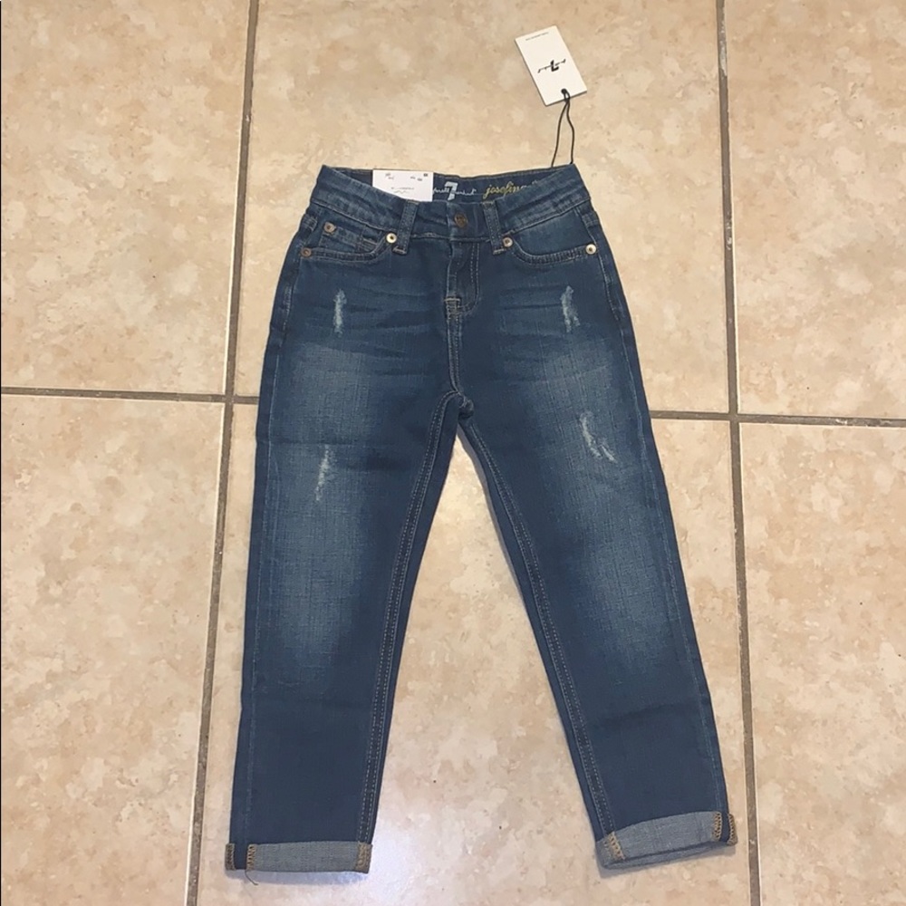 7 for all mankind jeans for girls size 6x NWTs